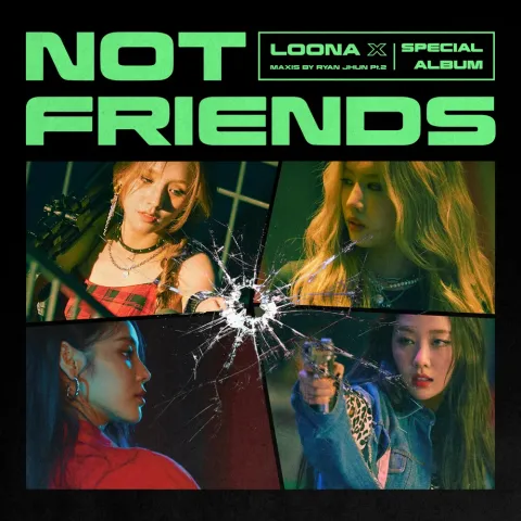 LOONA Not Friends Special Edition cover artwork