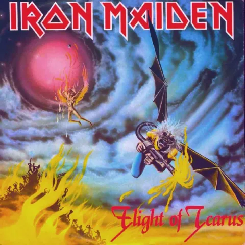 Iron Maiden — Flight of Icarus cover artwork