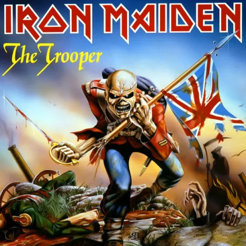 Iron Maiden — The Trooper cover artwork