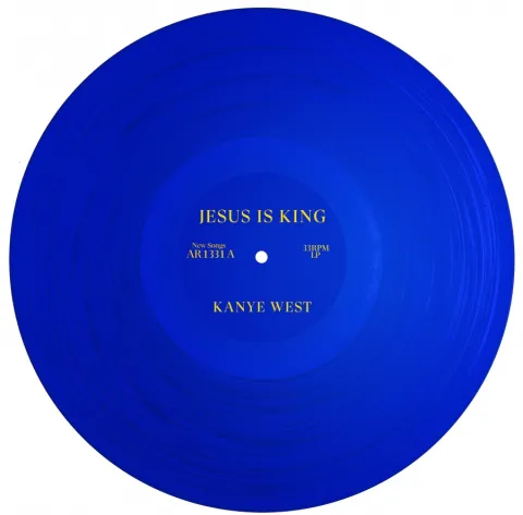 Kanye West JESUS IS KING cover artwork