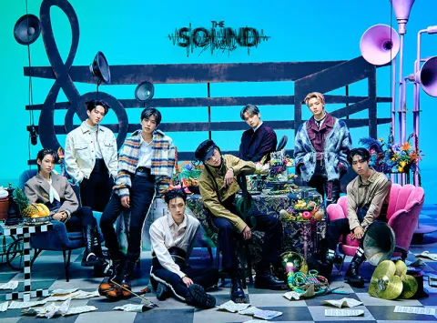 Stray Kids THE SOUND cover artwork
