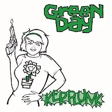 Green Day Kerplunk! cover artwork