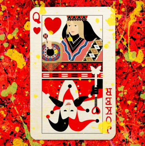 Ed Sheeran featuring Taylor Swift — The Joker And The Queen cover artwork