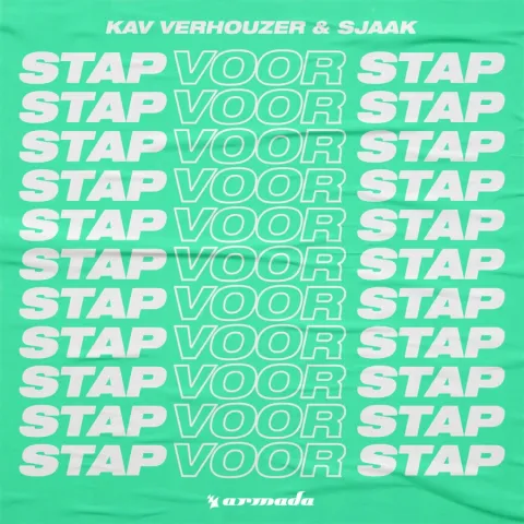 Kav Verhouzer & Sjaak — Stap Voor Stap cover artwork