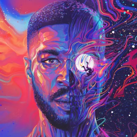 Kid Cudi Man on the Moon III: The Chosen cover artwork