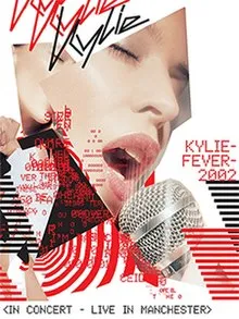 Kylie Minogue Live in Manchester cover artwork