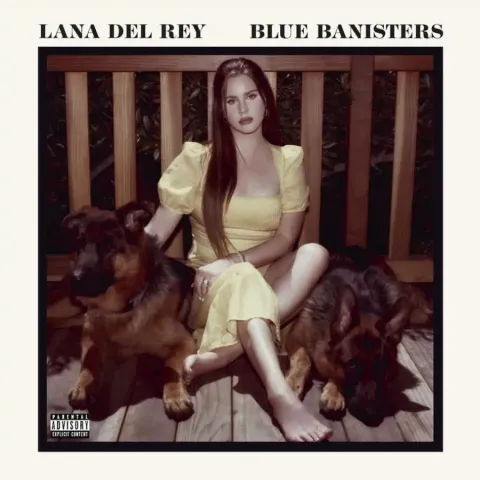 Lana Del Rey Blue Banisters cover artwork