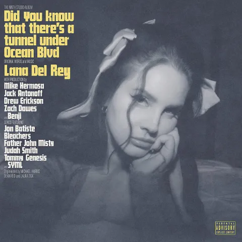 Lana Del Rey Did you know that there's a tunnel under Ocean Blvd cover artwork