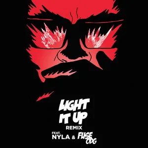 Major Lazer featuring Nyla — Light It Up cover artwork