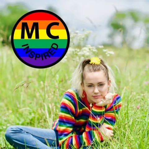 Miley Cyrus — Inspired cover artwork
