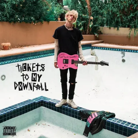 Machine Gun Kelly Tickets To My Downfall cover artwork