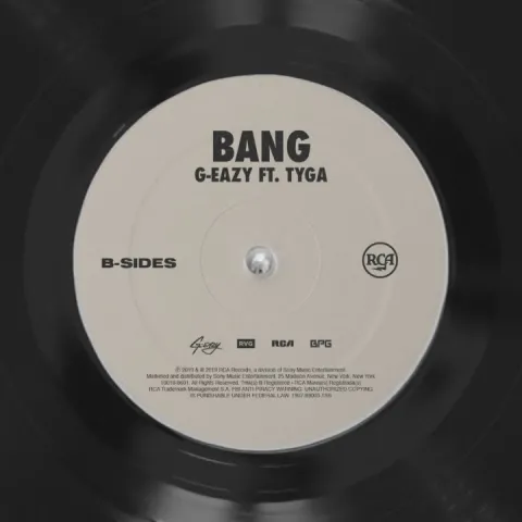 G-Eazy featuring Tyga — Bang cover artwork