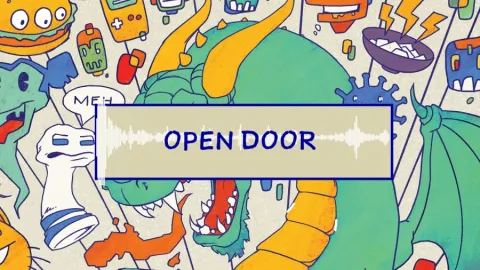 Mike Shinoda — Open Door cover artwork