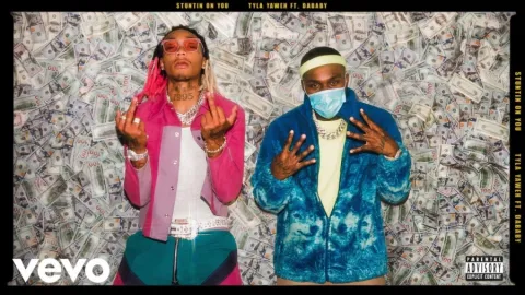 Tyla Yaweh featuring DaBaby — Stuntin&#039; On You cover artwork