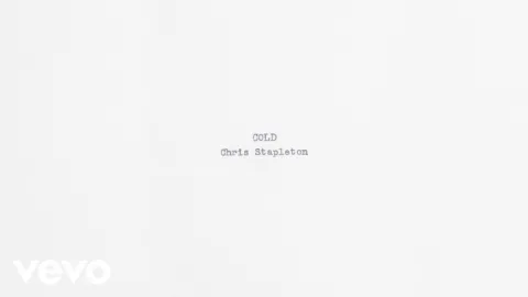 Chris Stapleton — Cold cover artwork