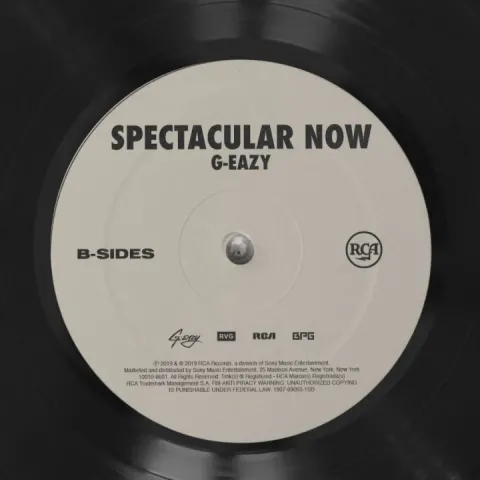 G-Eazy — Spectacular Now cover artwork