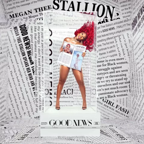 Megan Thee Stallion Good News cover artwork