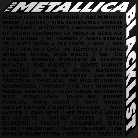 Various Artists The Metallica Blacklist cover artwork