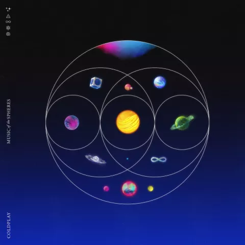 Coldplay Music of the Spheres cover artwork