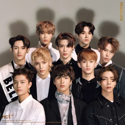 NCT 127 Regulate cover artwork