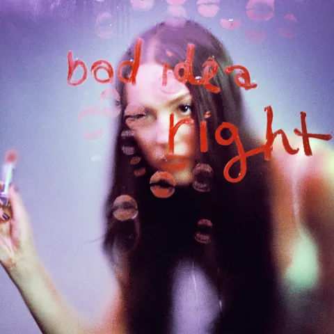 Olivia Rodrigo — bad idea right? cover artwork