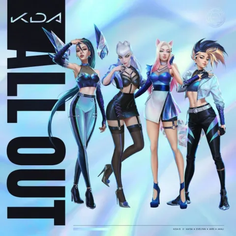 K/DA — ALL OUT cover artwork