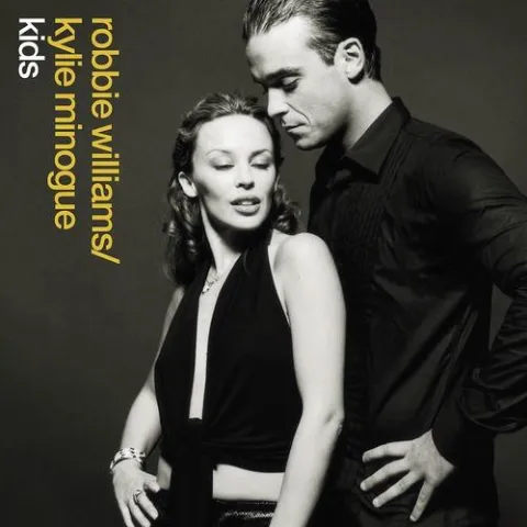 Robbie Williams, Kylie Minogue – Kids song cover artwork