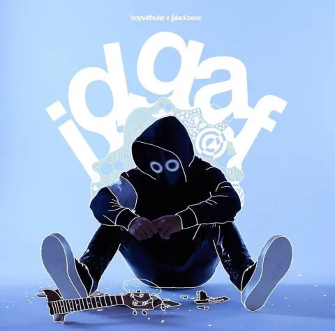 BoyWithUke featuring blackbear — IDGAF cover artwork