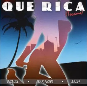 Pitbull, Sak Noel, & Salvi — Que Rica (Tocame) cover artwork