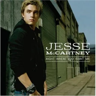 Jesse McCartney — Right Where You Want Me cover artwork