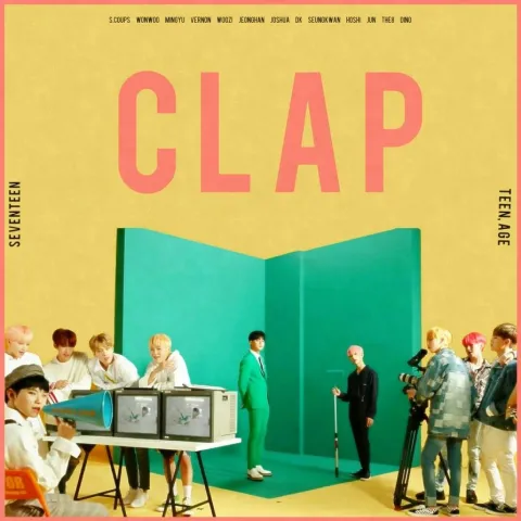 SEVENTEEN — CLAP cover artwork