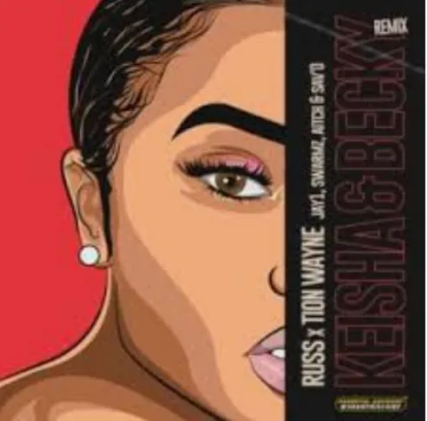 Russ Millions & Tion Wayne featuring Aitch, Swarmz, Sav&#039;O, & JAY1 — Keisha &amp; Becky (Remix) cover artwork