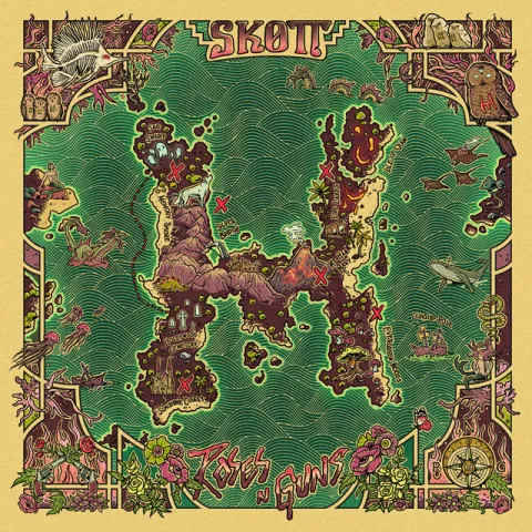 Skott — Roses N Guns cover artwork