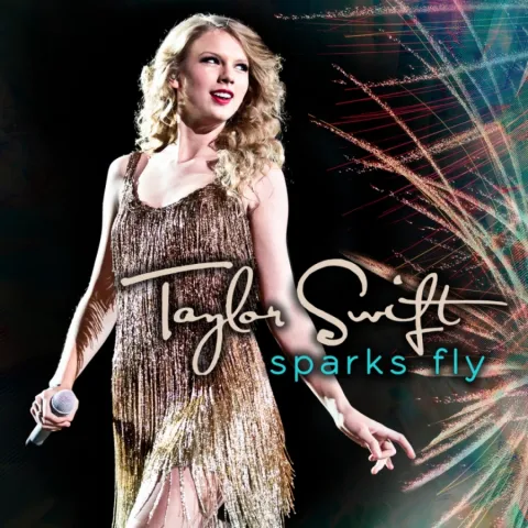 Taylor Swift Sparks Fly cover artwork