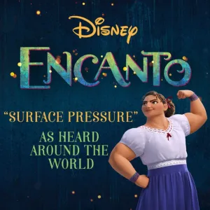 Jessica Darrow Surface Pressure cover artwork