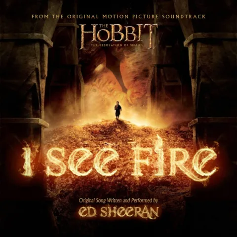 Ed Sheeran — I See Fire cover artwork
