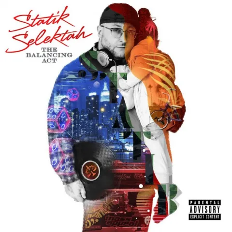 Statik Selektah The Balancing Act cover artwork