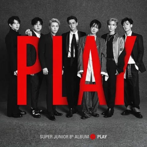 Super Junior — Black Suit cover artwork