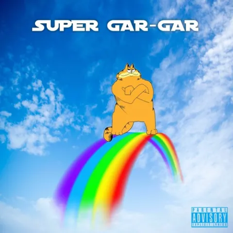 Yung Garfield Super Gar Gar cover artwork