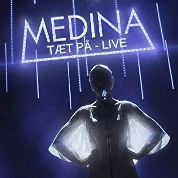 Medina Tæt På - Live cover artwork