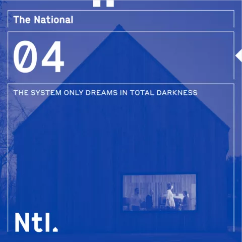 The National — The System Only Dreams in Total Darkness cover artwork
