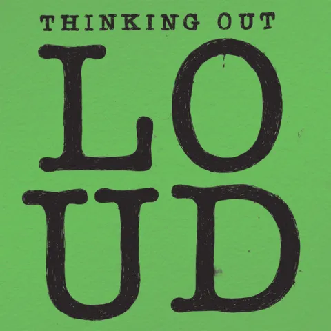 Ed Sheeran — Thinking out Loud cover artwork