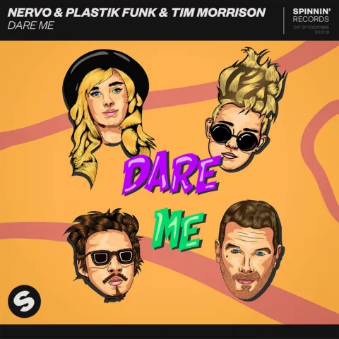 NERVO, Plastik Funk, & Tim Morrison — Dare Me cover artwork