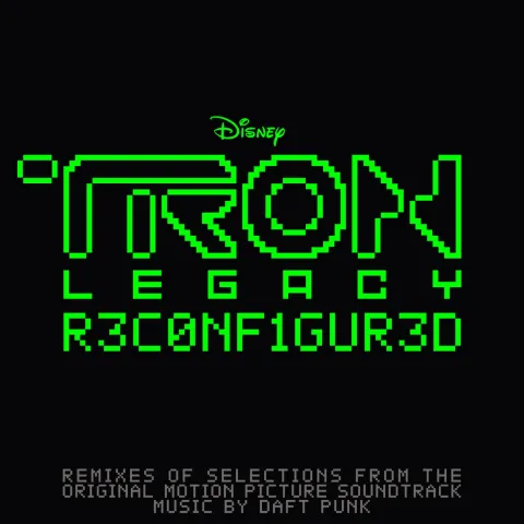 Daft Punk TRON: Legacy Reconfigured cover artwork