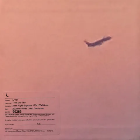 LANY — Thick and Thin cover artwork