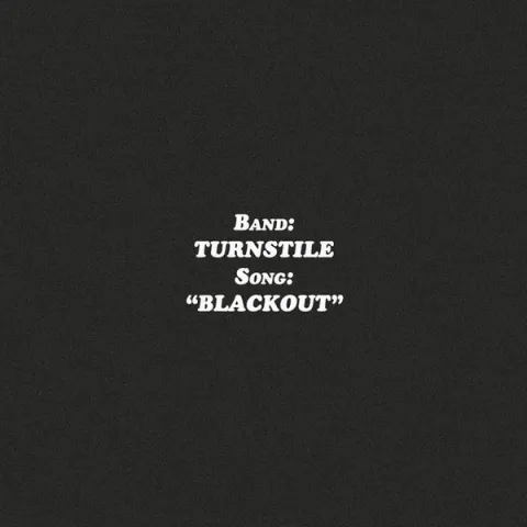 Turnstile — Blackout cover artwork
