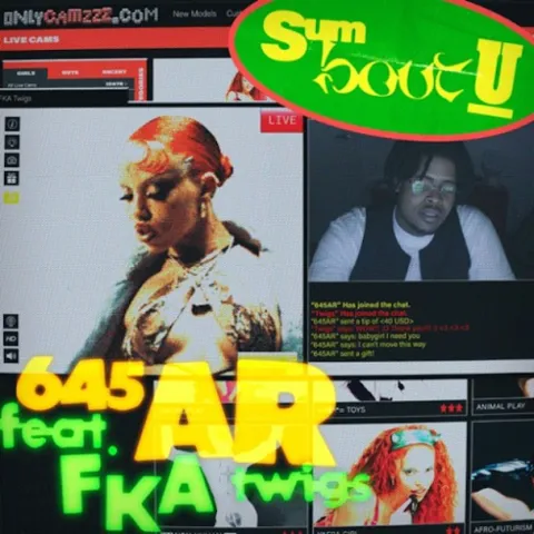 645AR featuring FKA twigs — Sum Bout U cover artwork