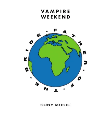 Vampire Weekend featuring Steve Lacy — Flower Moon cover artwork