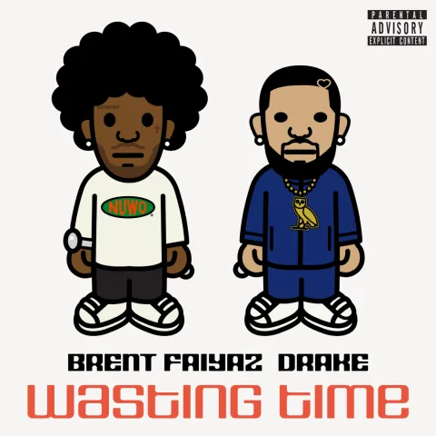 Brent Faiyaz featuring Drake — Wasting Time cover artwork