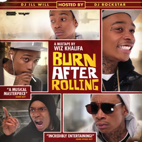 Wiz Khalifa Burn After Rolling cover artwork